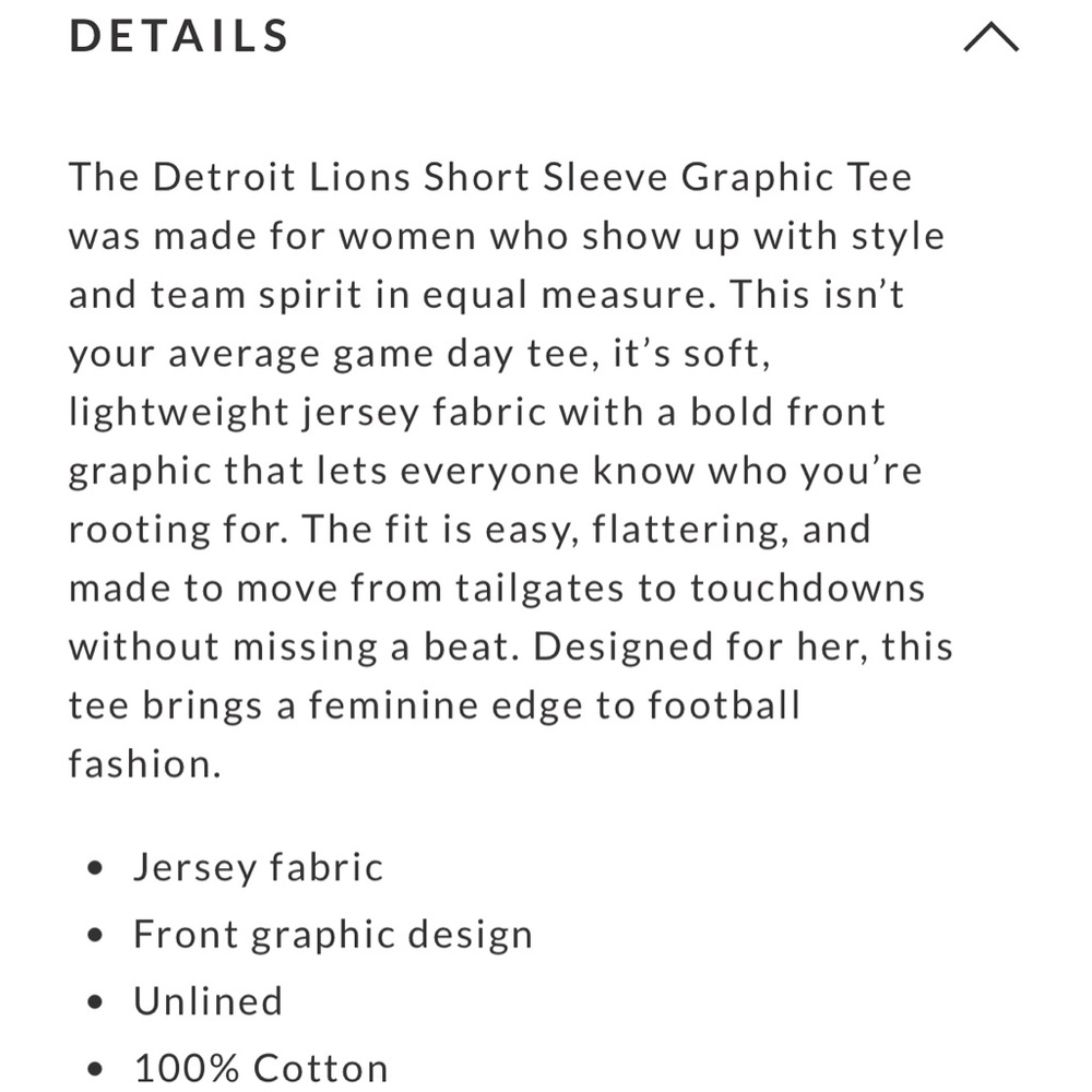Detroit Lions tee - Picture 7 of 12